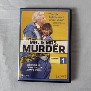 Mr. & Mrs. Murder: Series 1 (DVD, 2014, 4-Disc Set) Kat Stewart Shaun Micallef